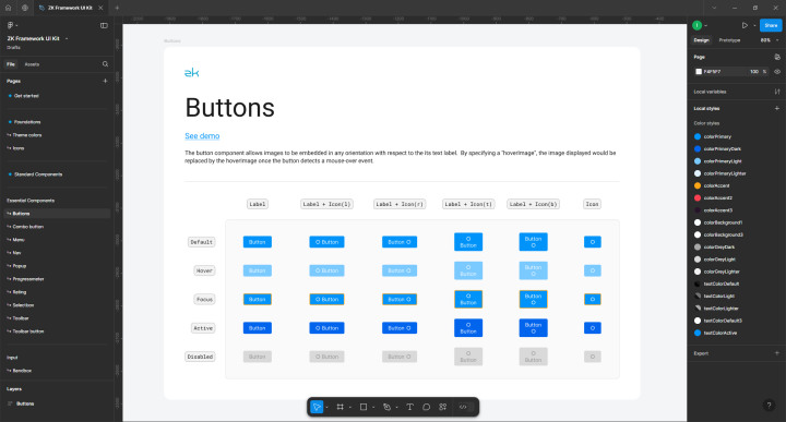 ZK Framework UI Kit